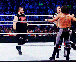 mithen-gifs-wrestling:  Hey, Kev?  Um.  Kevin?  …  You know what, never mind.