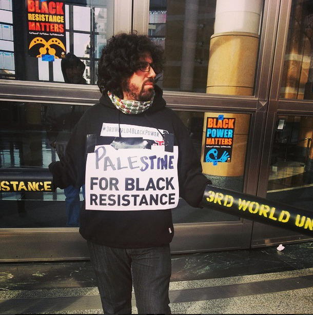 rhydonmyhardon:1/16/15 Protesters from the “3rd World 4 Black Power” movement