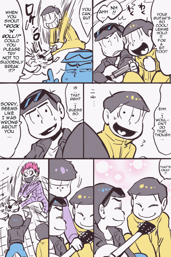 matsunoshrine:  Here are some more Osomatsu comics I found on this artist’s pixiv
