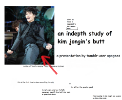 apogees:  years of advanced placement english courses have prepared me for this: -kim jongin, an ass analysis- 