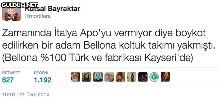 Kutsal Bayraktar...