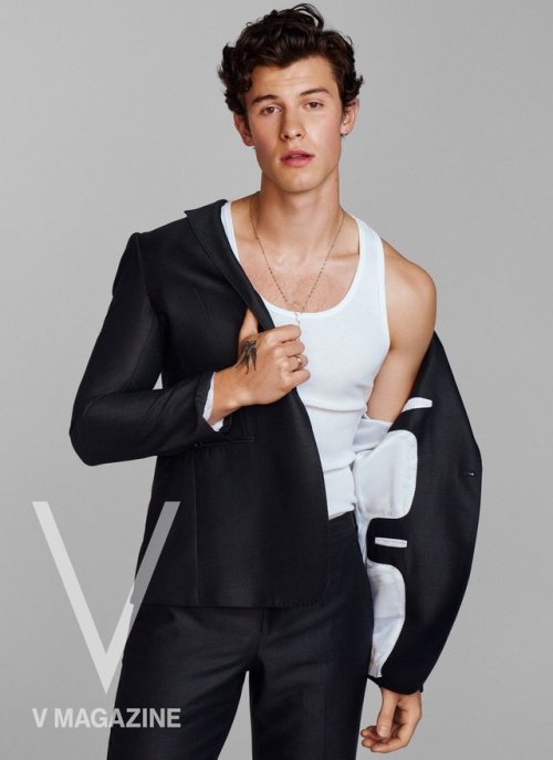 Porn Pics thedailyshawnmendes:Shawn for V Magazin 
