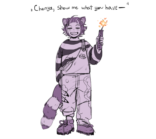 Haiii!! If You Have Time Can You Draw Chenya I Love Your Artstyle So Much !!!