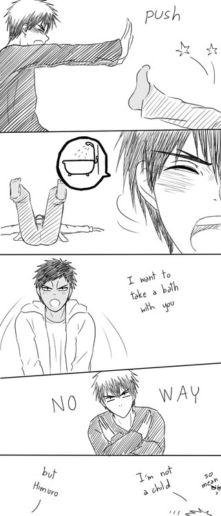 AoKaga Doujinshi - Let's take a bath together