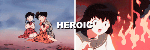 “Inuyasha And Kagome Are Pretty Much The Same Person”  —  Insp