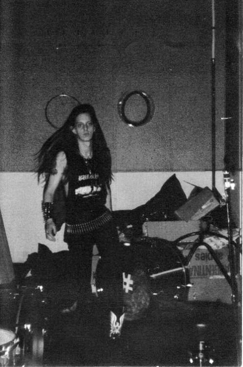 What a little boy! A young brutal Fenriz