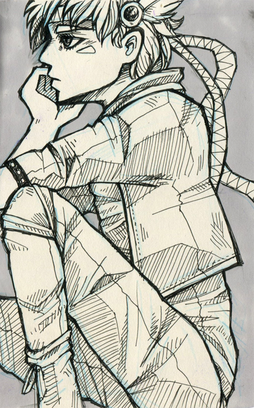 nuuhku:  train doodles pt 2