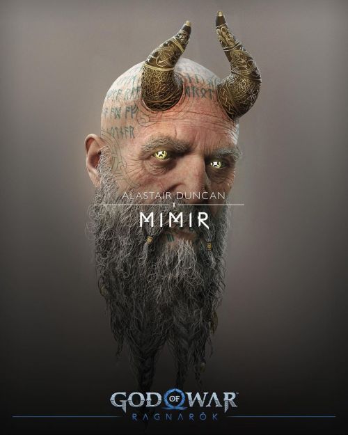  God of War: Ragnarok Character Artworks