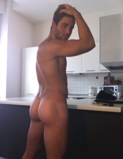 southerncrotch:  Does this birthday suit make my ass look fuckable?