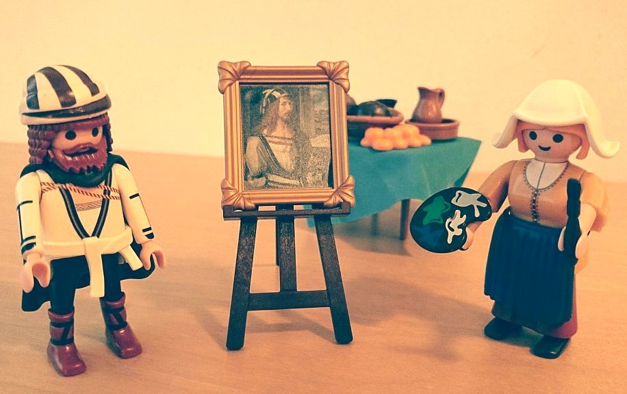 theparisreview:
“Raise a tiny plastic goblet, please, to Playmobil’s founder Horst Brandstaetter, who has died at eighty-one.
(Photo: Merete Sanderhoff, from Vermeer and Dürer)
”