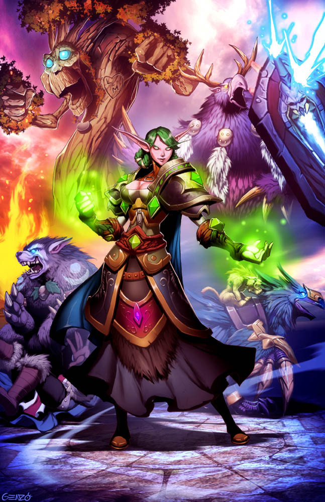 kuudererules:  World of Warcraft http://genzoman.deviantart.com/ 