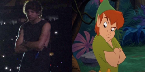 elceeu2morrow:  Louis is Peter Pan (x,x,x)