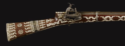 A beautiful ivory inlaid miquelet musket signed “Muhammed”, Turkey late 18th or early 19