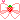 pink bow with strawberry