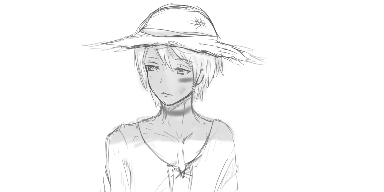   ただいま  headcanon: Shion was the one who was planting the sunflowers till