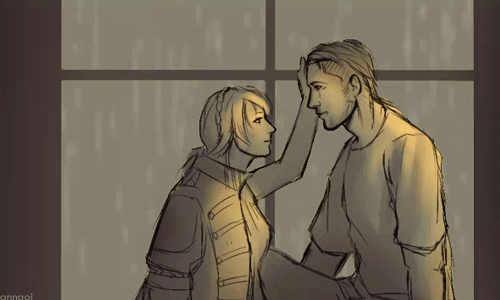 annaoi: “Shelter”- a LuNyx dialogueless animated comic. @fabulanova-ffxv wrote a fic version, go rea