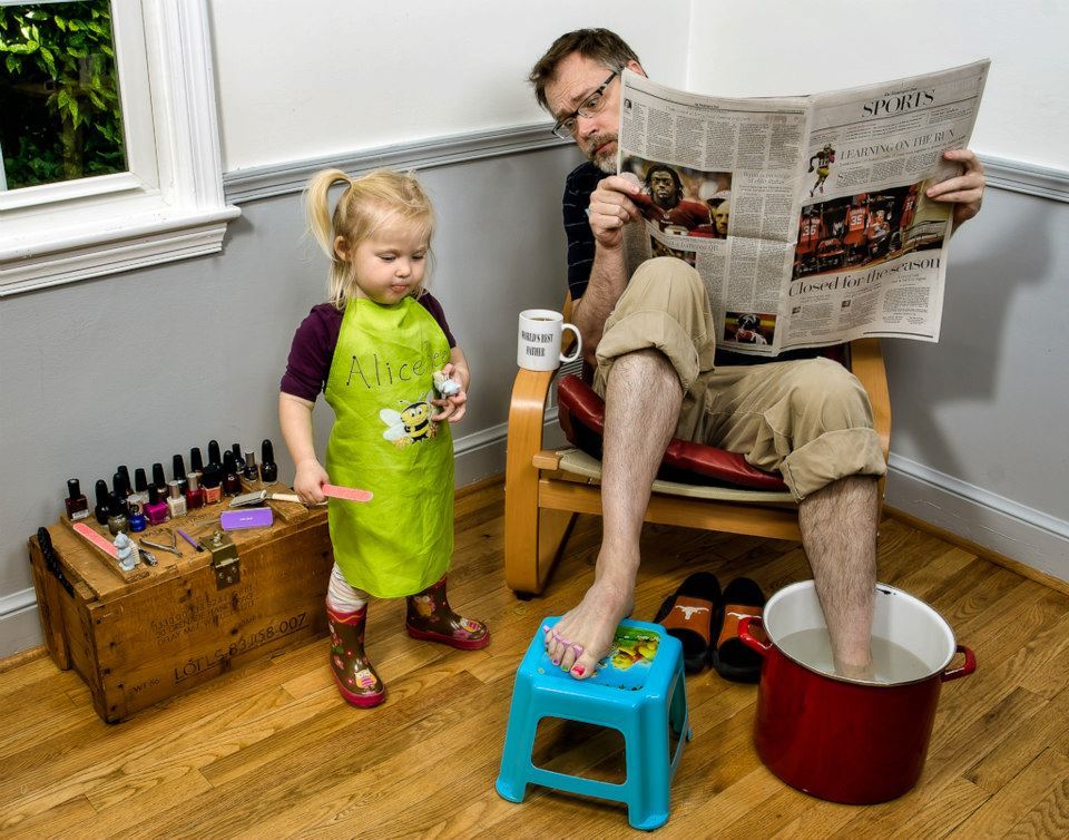 devidsketchbook:  WORLD’S BEST FATHER Dave Engledow (facebook) - “I have never
