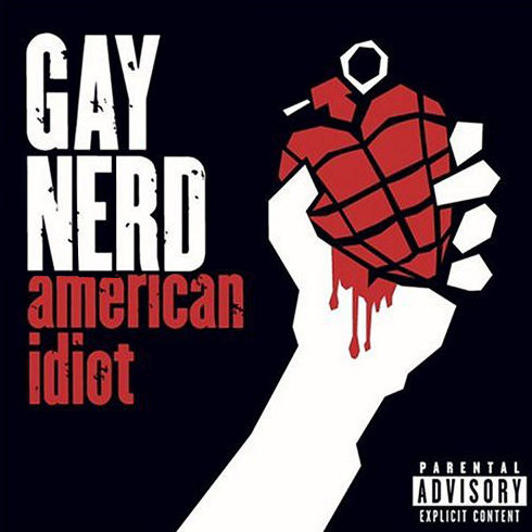 the-ruby-room:Learning that Green Day is an anagram for “Gay Nerd” changed my entir