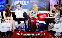 cantbringthisdown:  Zoey &amp; Dom bickering: Young Hollywood interview [x]