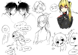 evenica:  WIPs and Doodles. GYUMIVERSE RUINED MY LIFE. 