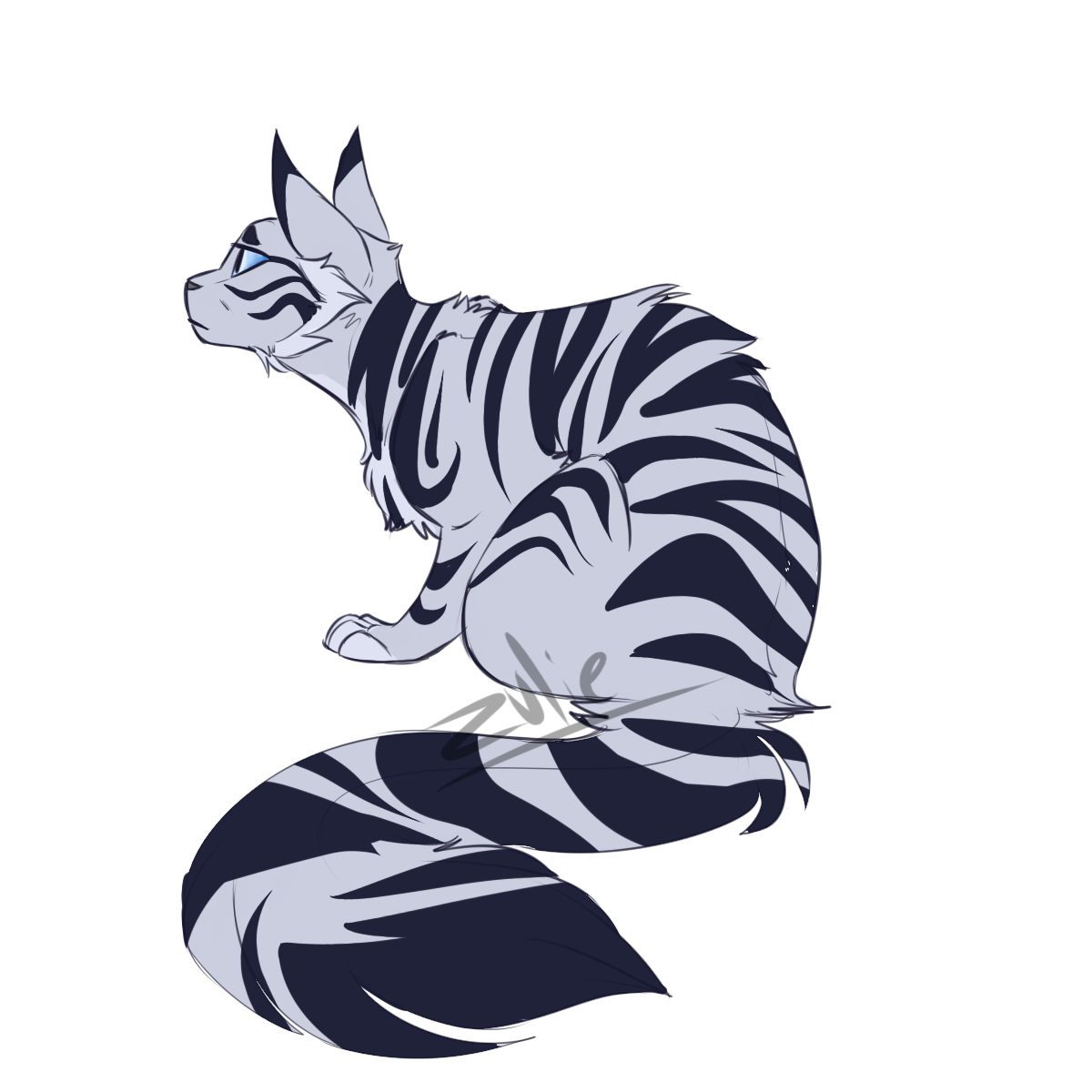 100 WARRIOR CATS CHALLENGE] #14 - Jayfeather by toboe5tails on