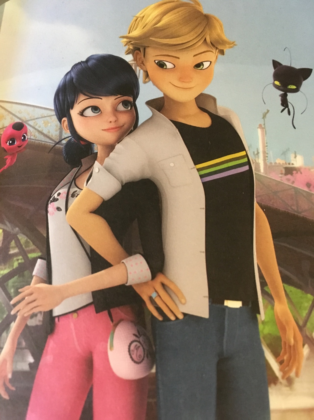 illuminize-the-stars:  Here’s a better quality of the adrienette photo in the ml