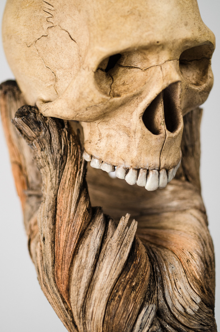 crossconnectmag:   Ceramic Sculptures That Look Like Wood by Christopher David White 