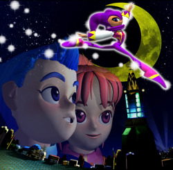 thevideogameartarchive:  Some awesome artwork renders from NiGHTS into Dreams. [The Video Game Art Archive][Support us on Patreon] 