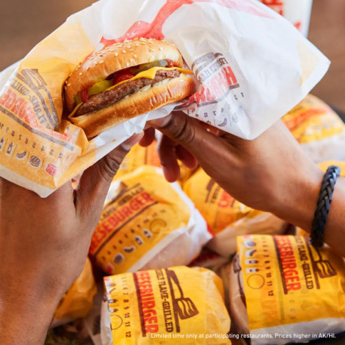 Celebrate 3/29 right — enjoy 2 cheeseburgers, small fries and a small drink for just $3.29.