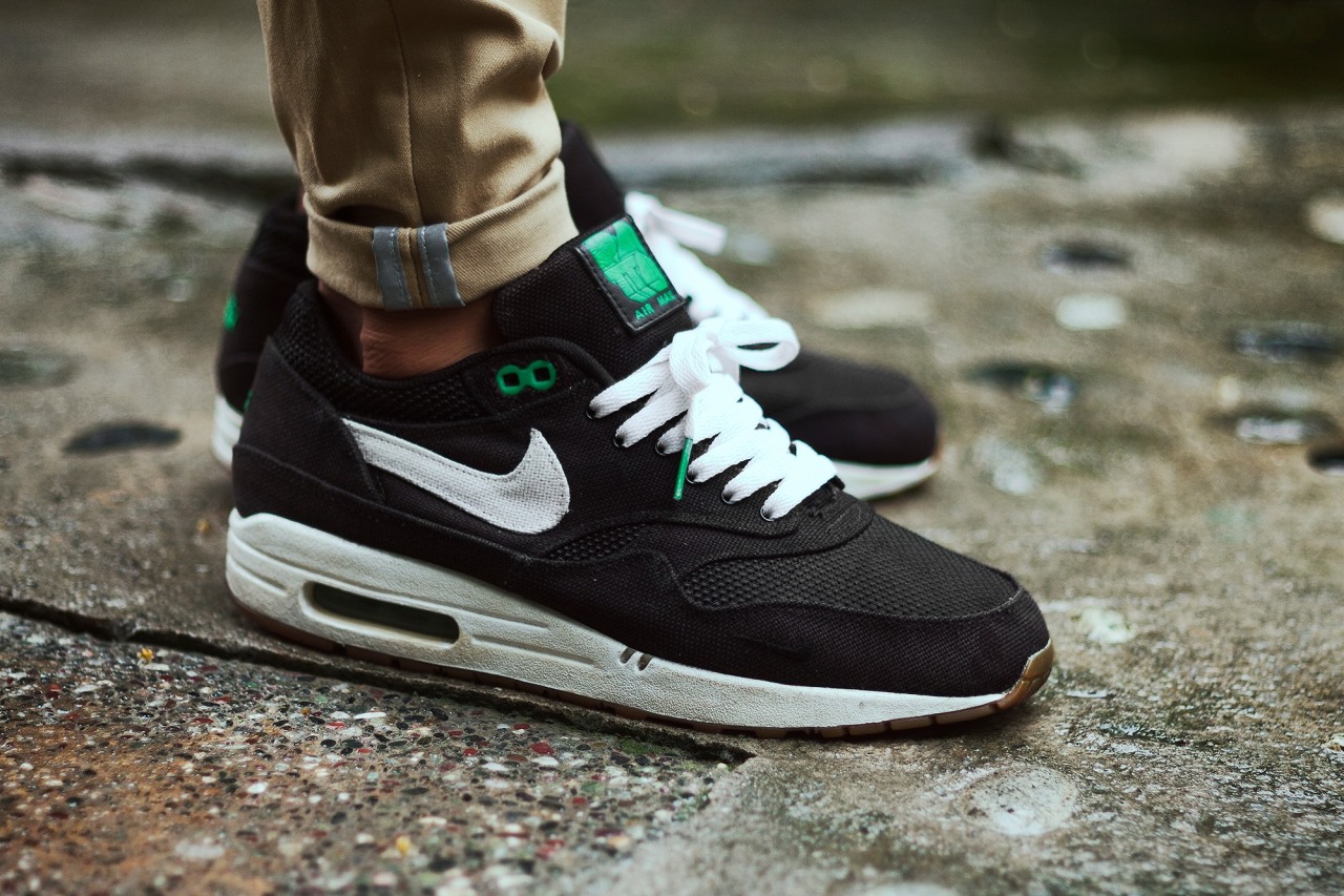 Nike Air Max 1 x Patta - Black/Lucky Green (by... – Sweetsoles – Sneakers,  kicks and trainers.