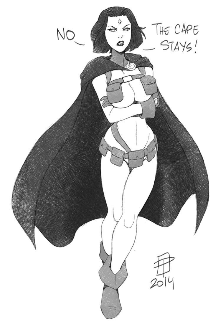 callmepo:  Raven joins Nudist Beach… but she joins on one condition. Always be