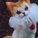 thegingerpowers:Torn between how much I love kitties and hate clowns…