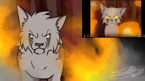 Warriors AMV redraws My two fave villains Ashfur and Tigerclaw