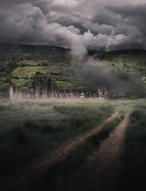 freddie-photography:  ‘Priory Dusk Abandoned’ 2015 - The Black Mountains, Wales Photographed by Frederick Ardley - www.freddieardley.com Facebook Page 