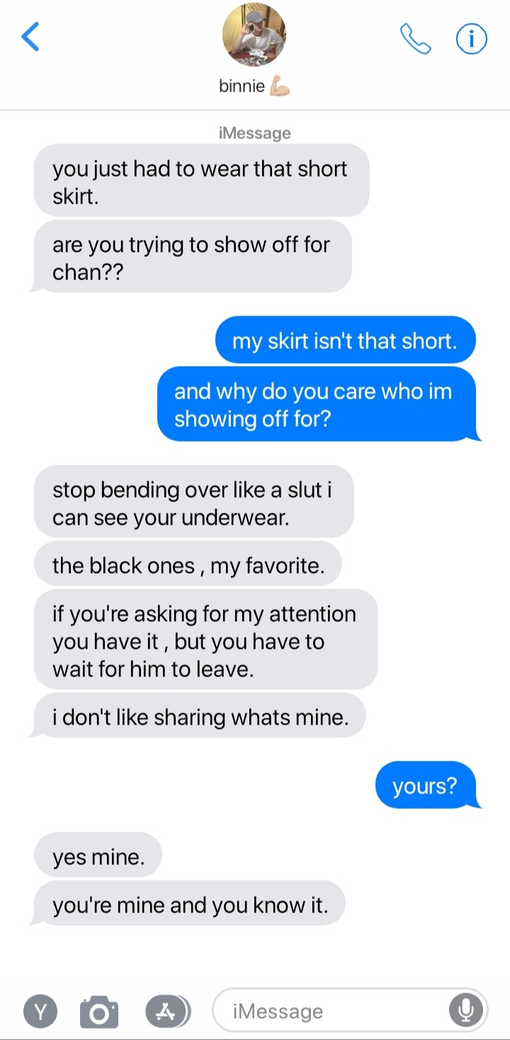 ˏˋ°•*⁀➷ TEXT WITH FWB!CHANGBIN ꒱