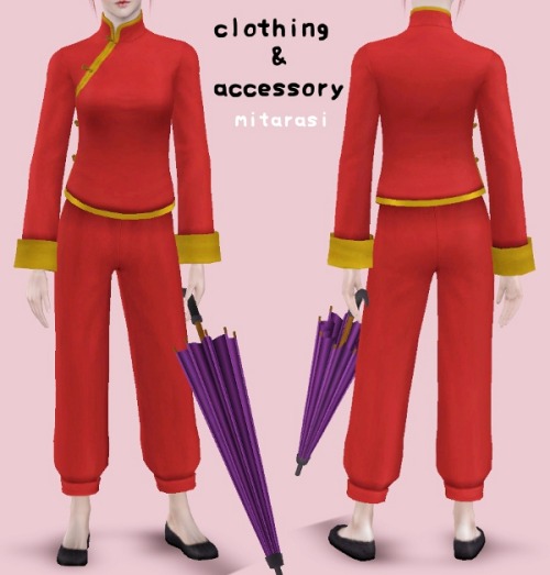mitarasi: Clothing[Teen only] Umbrella[Accessory T-E] ・Please do not redistribute my creations on E