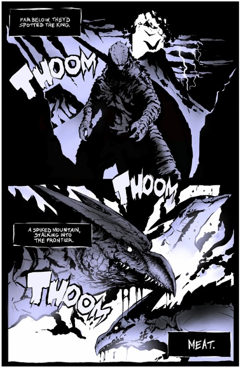 Godzilla Primordial: Special Preview Issue.  The first eight pages.  A new project by myself and Oth