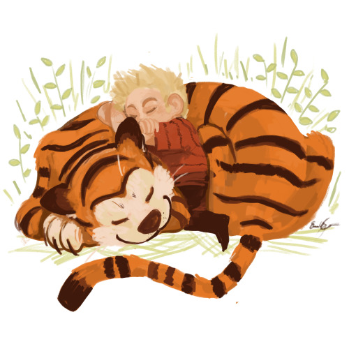 inkscintillian: I saw that it was ‘Calvin and Hobbes’ 30th birthday today! 