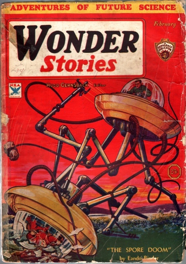 You just know that after the events depicted in H.G. Wells’ “The War of the Worlds,” guys were horsing around like this with the Martian war machines.