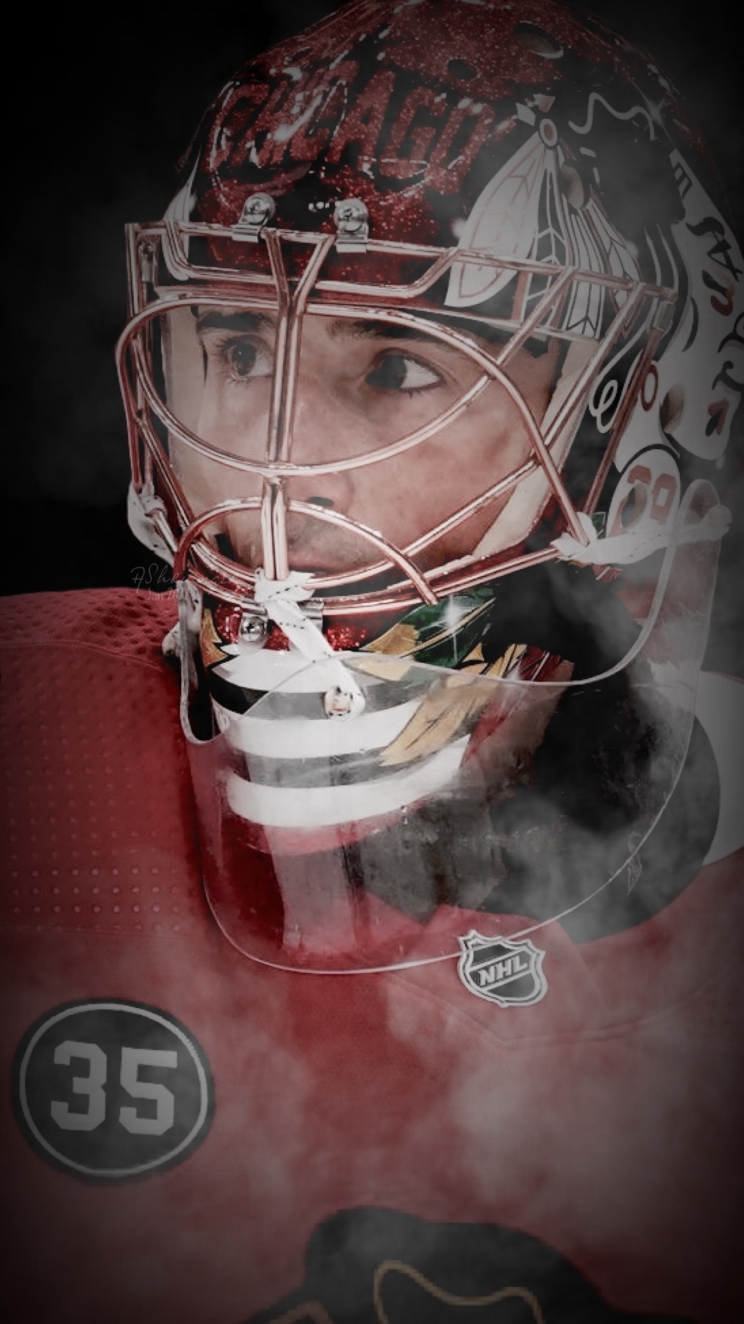 Where Hockey Meets Art — wallpapers • marc-andré fleury (black