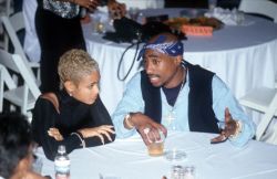 90shiphopraprnb:2Pac &amp; Jada Pinkett Smith