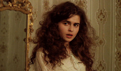 esmesqualor:Helena Bonham Carter in A ROOM WITH A VIEW (1985) — dir. James IvoryHair-on-a Baby Carte