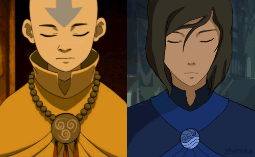 zhemka:  Avatar Aang | Avatar Korra Appeasement and Balance 