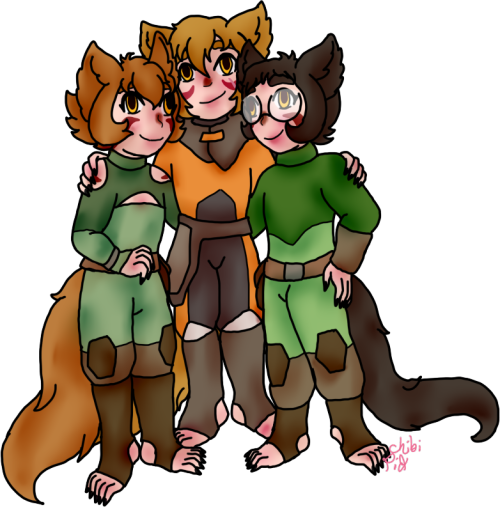 You know what? Why just have Pidge as a kitty being? Why not have the whole Holt family, Chip includ