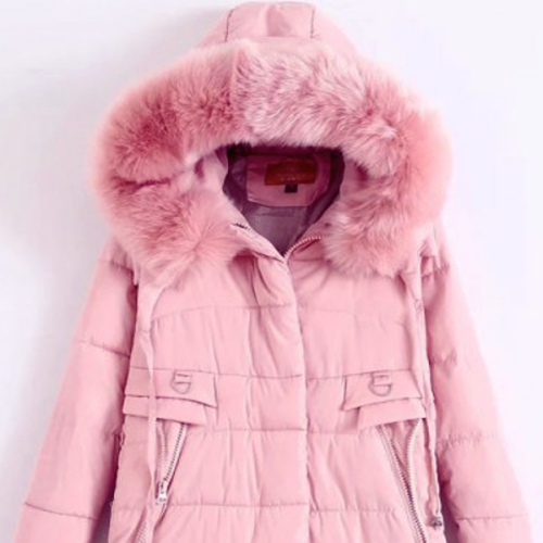 badxbaby:  Fur Hooded Padded Coat Discount Code: happy2017