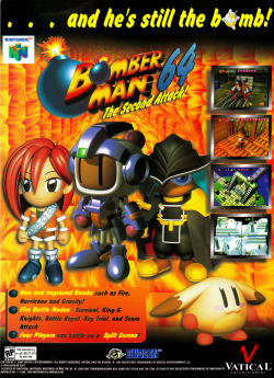 bomberman 64 the second attack