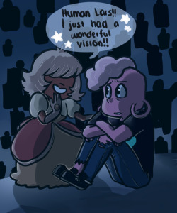 redberryart: Maybe  Padparadscha  Sapphire’s visions won’t be useless Bonus: 