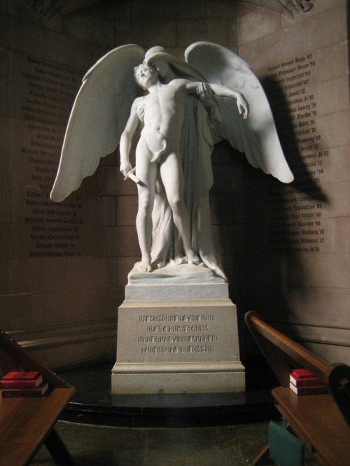 Death and the Wounded Soldier, by Daniel Chester French, Chapel of Saint Peter and Saint Paul, St. P