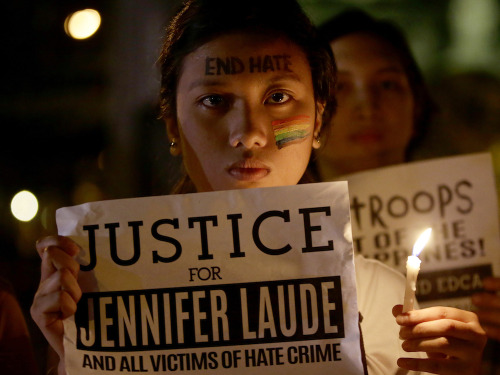 asianlezx: bimb3tte:  On Oct. 15, Jennifer Laude, a transgender Filipina woman was found dead in a m