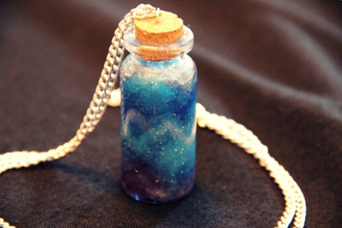 k-a-r-n-e-v-a-l:  Galaxy in a bottle by KiranFreak